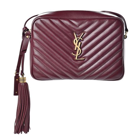 ysl lou camera bag legion red|SAINT LAURENT Calfskin Matelasse Monogram Lou Camera .